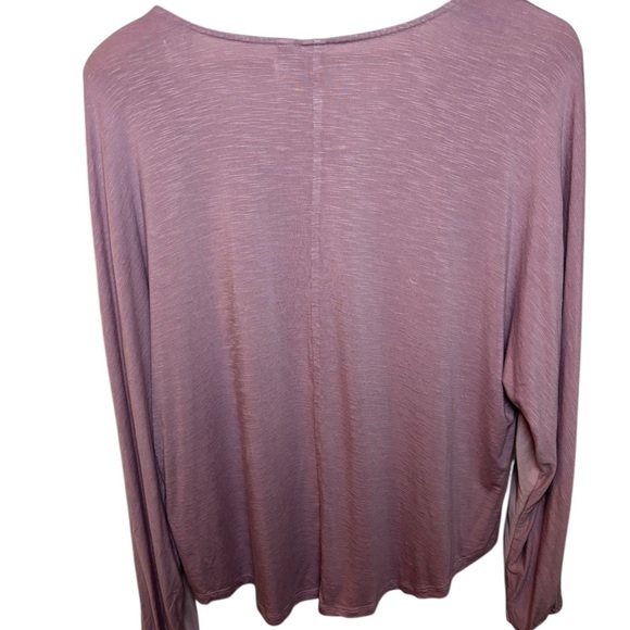 Dolan Blush Pink V-Neck Blouse - Large (Anthropologie) - Picture 2 of 6